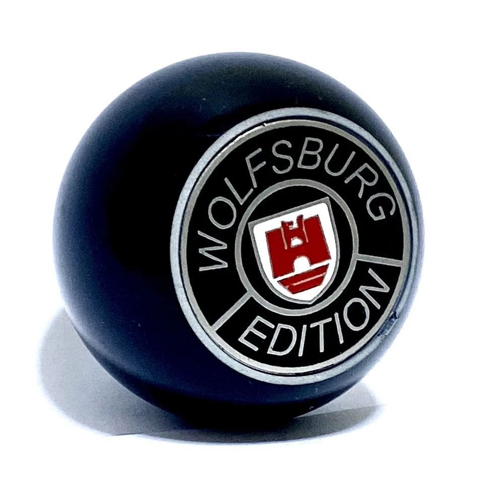 Perilla de cambio de marcha negra 12 mm WOLFSBURG EDT negra VW BUG BEETLE BUS T1 T2 m12 Stick Foto 3 de 4