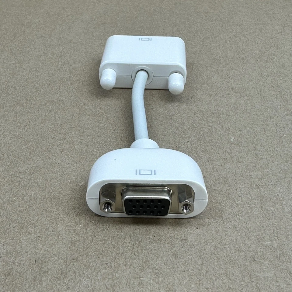Genuine Apple DVI (Male) to VGA (Female) Monitor Adapter/Cable 603-3342 - Image 3 of 4