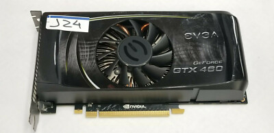 EVGA Nvidia GeForce GTX 460 768MB DDR5 Video Card DVI HDMI PCI Express  #J24
