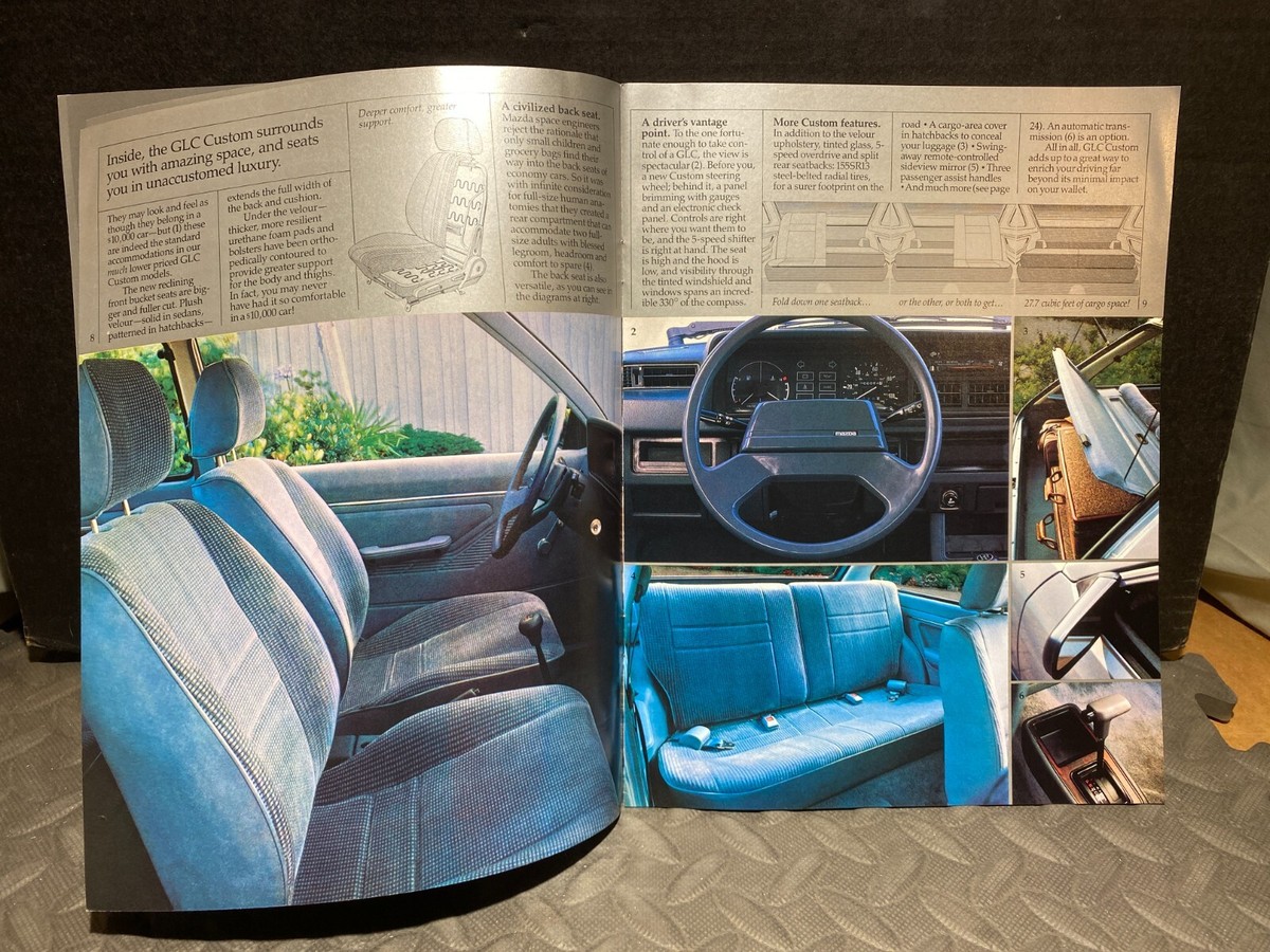 ORIGINAL VINTAGE BROCHURE 1983 MAZDA GLC ALL MODELS | eBay