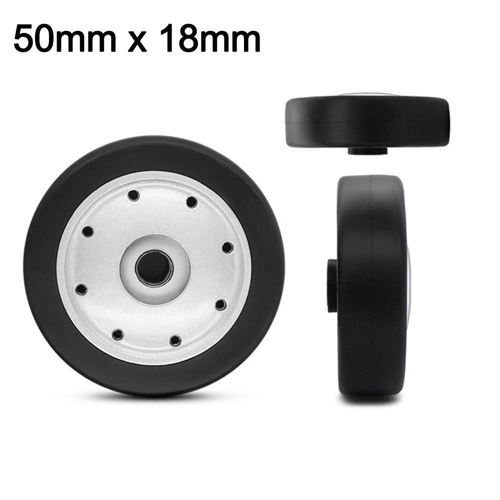 2Pcs Replace Wheels For Travel Luggage Suitcase Wheels Axles Repair Kit