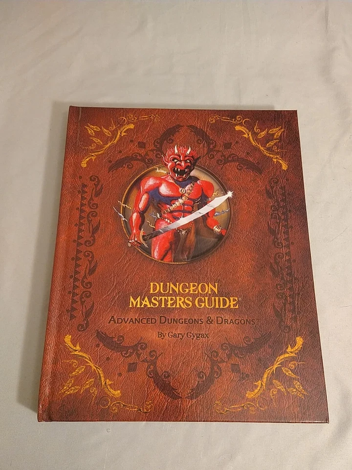 Lote de livros de regras Advanced Dungeons and Dragons Core 1ª edição reimpressões novas - Imagem 4 de 4