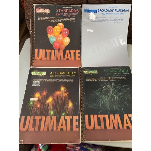 4 Large Books Piano Guitar Vocal Ultimate Series Emphera - Picture 1 of 5
