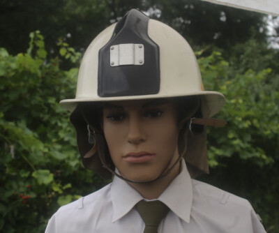 Tschechische Tschoslowakei Kaskenhut Helm FEUERWEHRWACHE Feuerwehrmann Feuerwehr