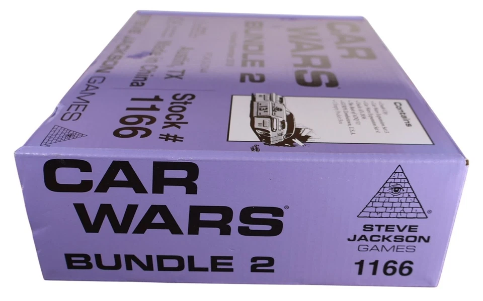 Car Wars Pocket Box Bundle 2 Steve Jackson Games Expansion Set 2 & 3​ - Image 3 of 4