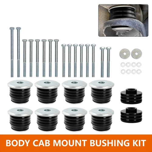 KF04060B Body Cab Mount Bushing Kit for Ford F250 F350 Super Duty 2008-16 2/4WD - Picture 8 of 16
