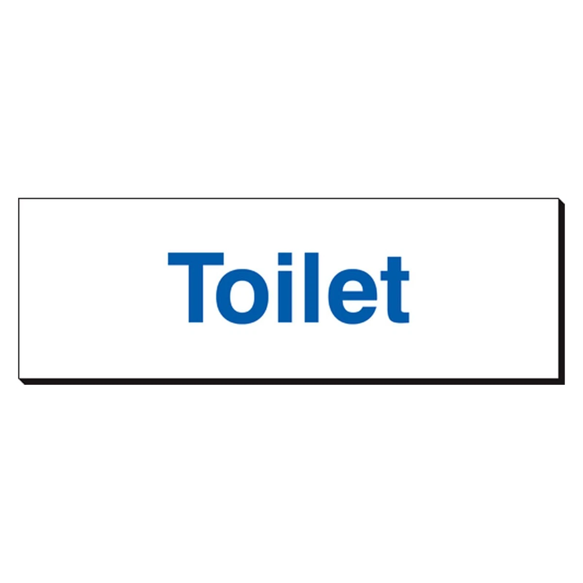 Toilet 120 x 360mm Sign SSB319