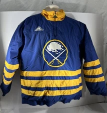 Vintage 1980s 90s Buffalo Sabres Apex One Jacket Medium Ultra Rare READ MORE