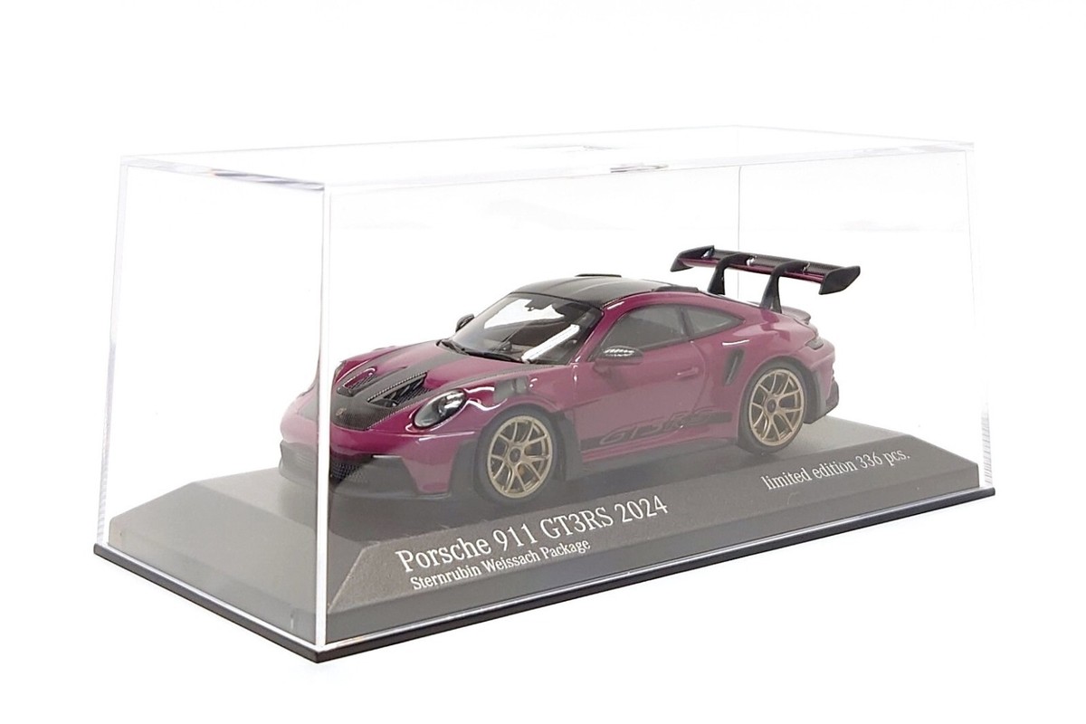 Minichamps 1:43 Porsche 911 GT3 RS (992) Weissach Package in Ruby
