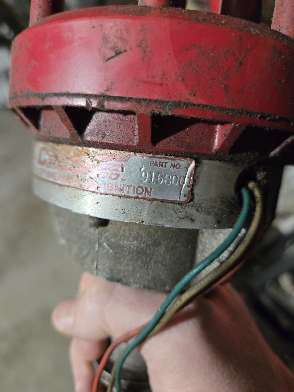 Used Mallory Comp 9000 Unilite Pontiac Distributor Model # 9158001 1963-81