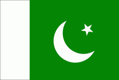 Pakistan Flag Cricket 5ft x 3ft 150cm x 90cm
