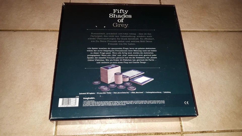 Fifty Shades of Gray - Party Spiel - Entdecke Deine innere Göttin - komplett 18+ - Bild 2 von 2