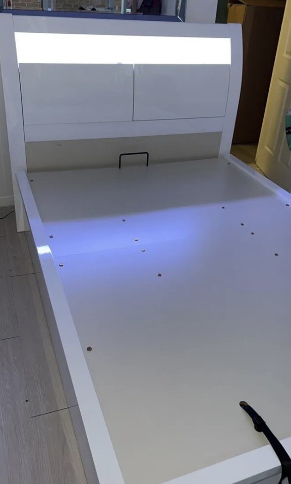 Rugby High Gloss Bedroom Set White eBay