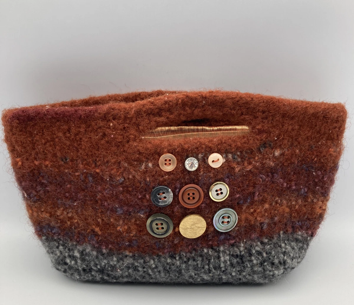 Felted wool online purse