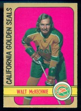 1972-73 OPC O PEE CHEE #192 WALT MCKECHNIE NM CALIFORNIA GOLDEN SEALS Card