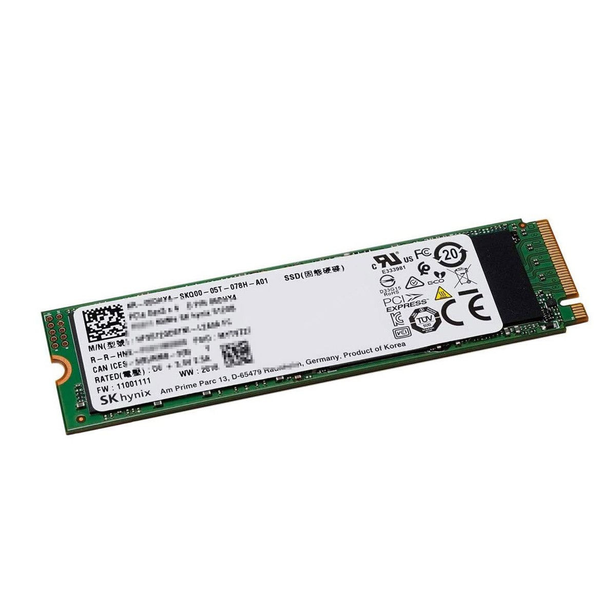 512GB SSD Hynix HFS512GEJ9X108N M.2 - NVMe PCIe4.0 SSD Modul 2280