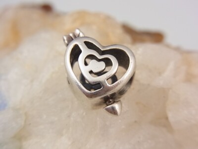 Pandora 797814 Path To Love Charm The Way To Love Heart Arrow
