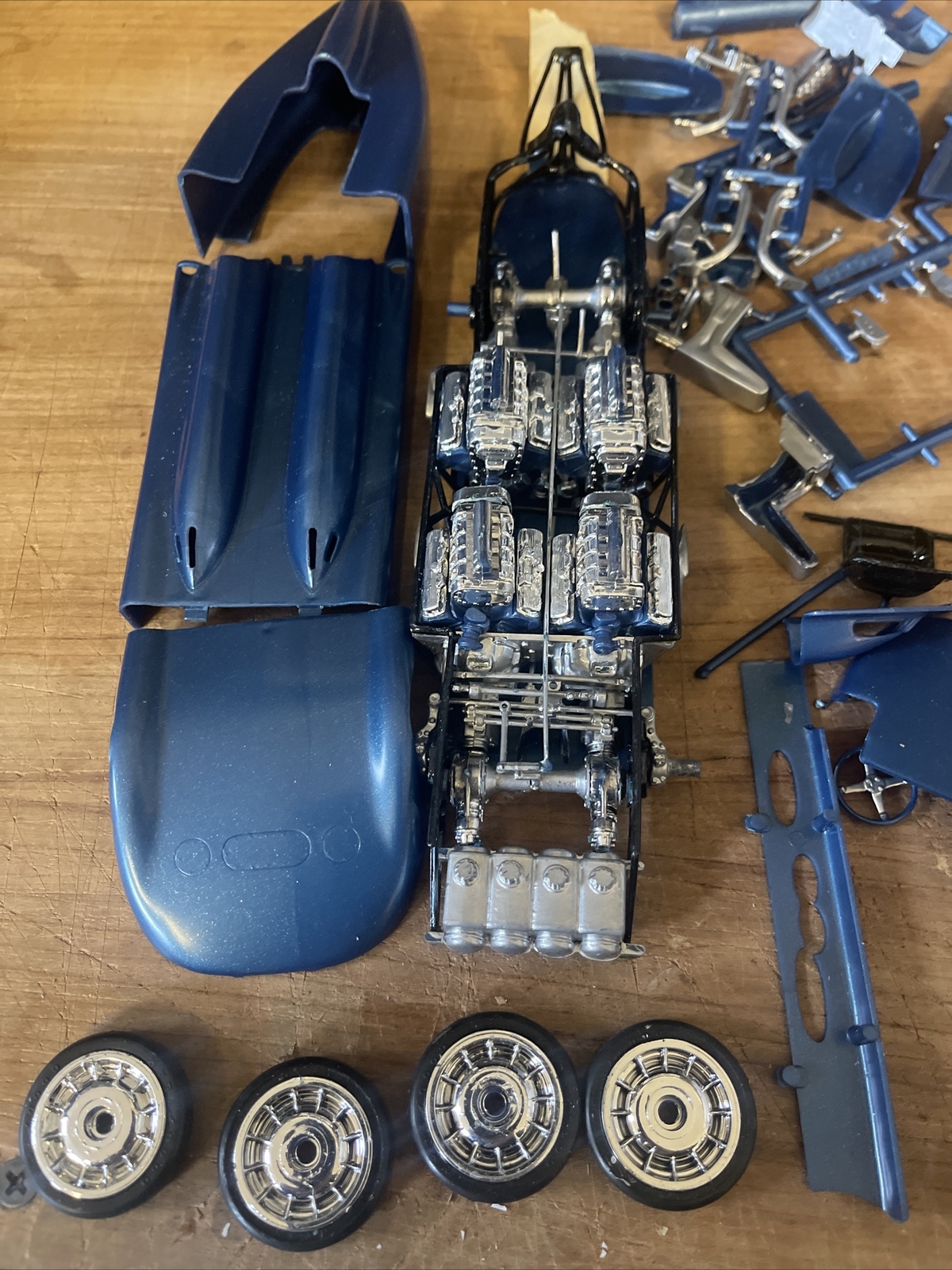 AMT 1/25 Junkyard Plastic Cars Model Parts Lot Read eBay