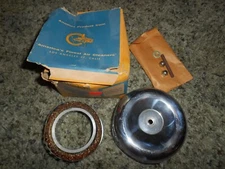 VINTAGE NOS California Custom Chrome Air Cleaner WITH BOX