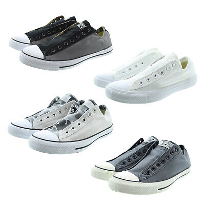converse canvas slip on shoes
