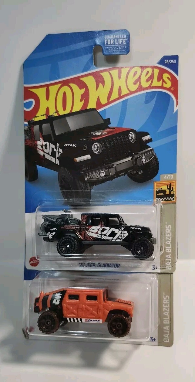 hot wheels 2020 JEEP GLADIATOR / HUMVEE