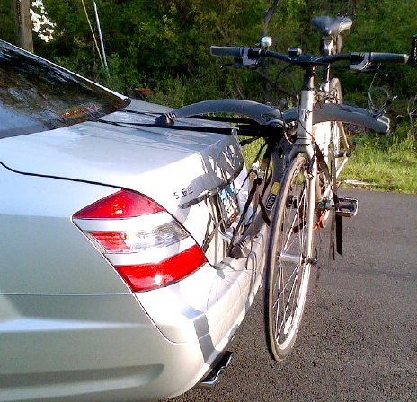 Mercedes c class on sale bike rack