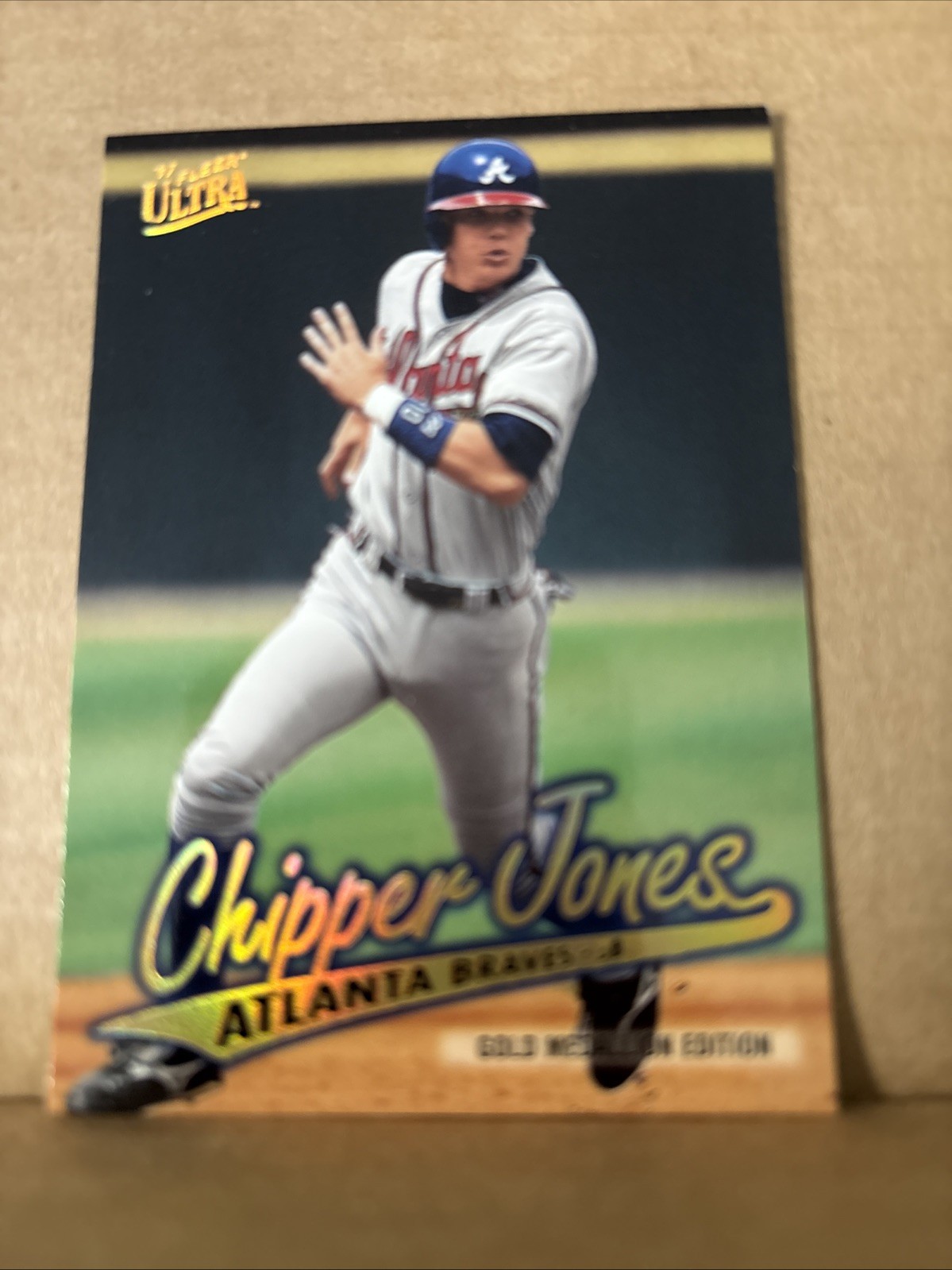 1997 Fleer Ultra Chipper Jones Gold Medallion #G154 Mint