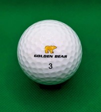  1 Vintage Jack Nicklaus Golden Bear Golf Ball