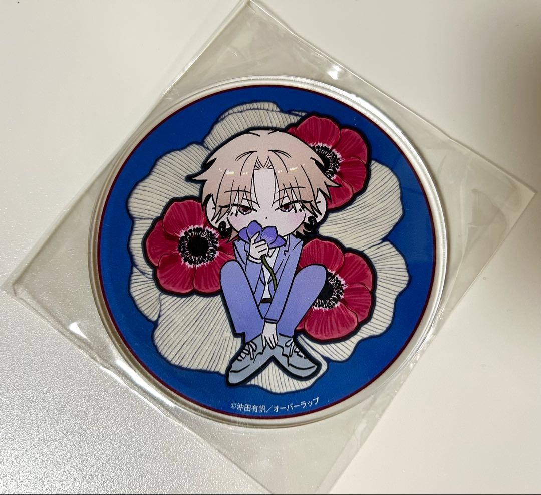 Okita Yuho Namaze na Netsujou x Animate Gratte Acrylic Coaster Akko –
