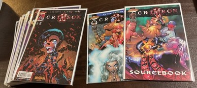 CRIMSON #1-24 Sourcebook Scarlett X 1999 Image Complete Lot Of 28 VF-NM HI GRADE