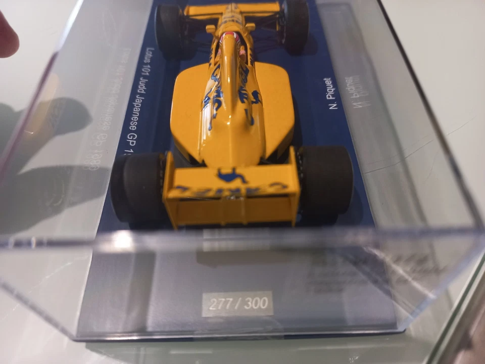 LOTUS 101 JUDD #11 N.Piquet - JAPAN GP 1989 - Limit.Edit. SPARK/ROMU Ref.ROMU072 - Immagine 4 di 4