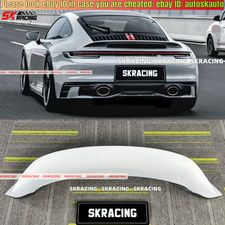 Unpainted Frp Rear Trunk Spoiler Lid Wing Fits 2020-2024 Porsche 911 992 Carrera