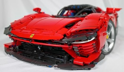 Ferrari Daytona SP3 42143 Technic-Style Red Sealed Building Kit w/LEGO fixes NEW