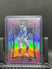 Starlyn Caba 2025 Select -  Concourse - Purple Prizm #51/75 - #39 Marlins