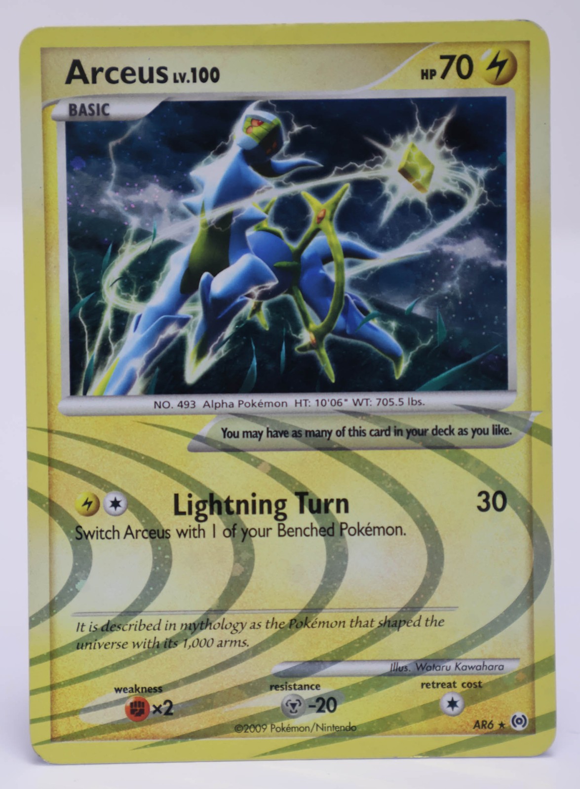 Pokemon - Arceus #AR6 - Arceus Holo