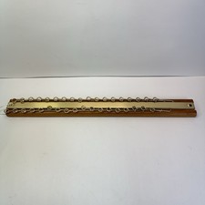 VTG Wall Horizontally Mounted Hanging Tie Belt Hanger/Organizer Fits Up to 36