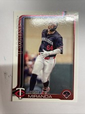 2025 Topps Baseball Card #310 Jose Miranda, Minnesota Twins
