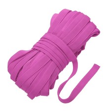 20 Yards Corset Boning Casing, 3/8" Nylon Plush Boning for Sewing, Rose