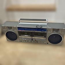  As Is SHARP GF-490 STEREO RADIO CASSETE Player