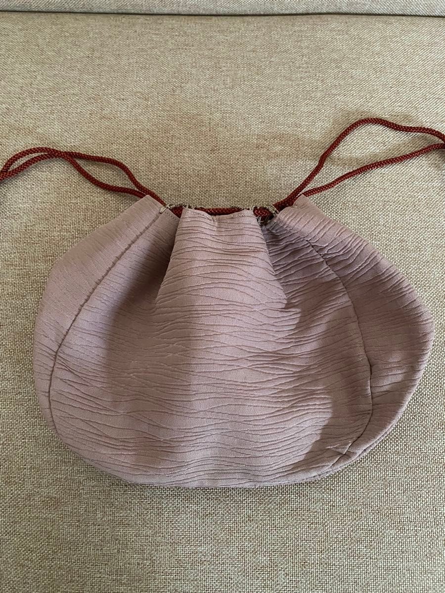 Drawstring bag Drawstring pouch Japanese accessor… - image 1