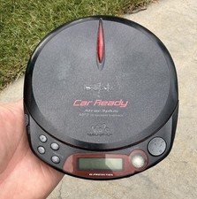 Sony Car Ready Walkman CD Player Black And Red D-NE518CK