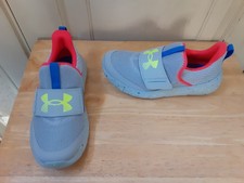 Under Armour Youth Boys BPS Flash Athletic Shoes Size 3Y NEW IN BOX