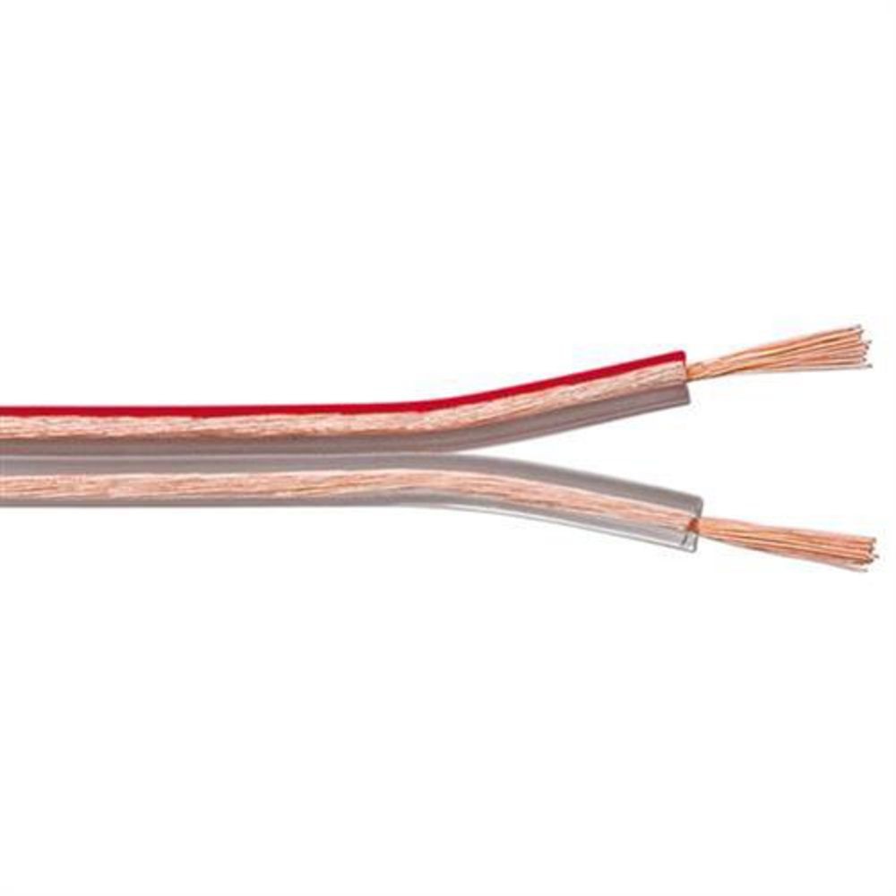 Goobay Lautsprecherkabel 25m Rolle 2x05mm CU transparent 15119 3390₽
