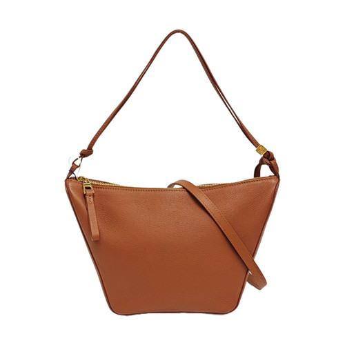 LOEWE Hammock Hobo Handbags Leather Brown Free Shipping | Duties Paid