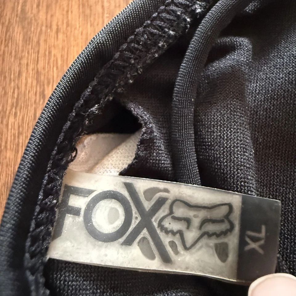 Top de bikini FOX Racing triángulo halter XL naranja negro raro difícil de encontrar Foto 4 de 4