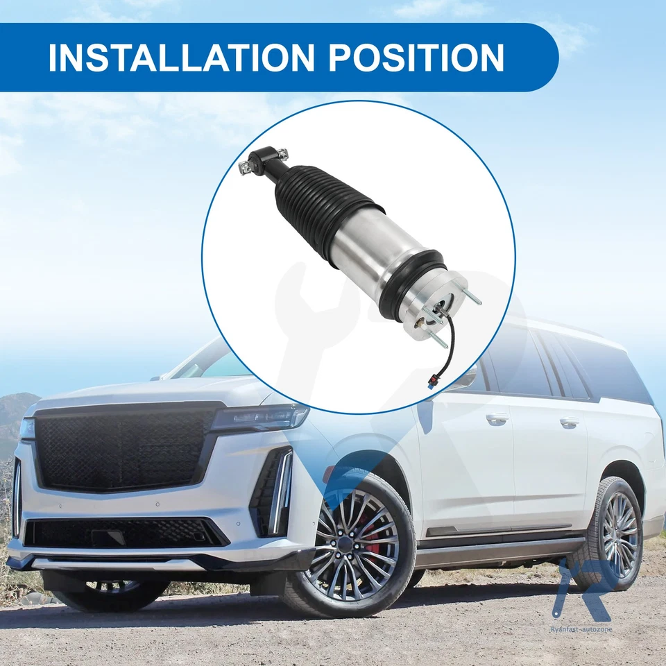 Amortiguador de aire delantero puntal magnético para Cadillac Escalade GMC Yukon XL Tahoe 21-24 Foto 4 de 4