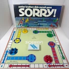 Vintage 1972 Sorry Board Game By Parker Brothers Complete Excellent Condition