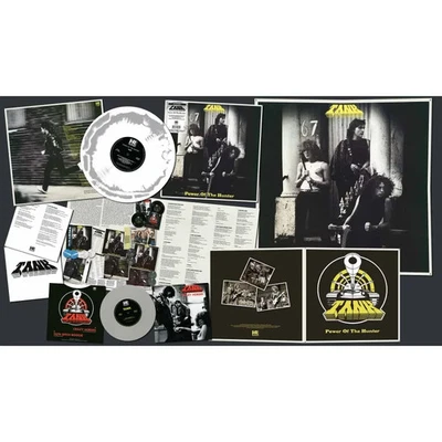 TANK - Power of the Hunter LP+7" (LIM.400 WHITE/GREY LP*NWOBHM CLASSIC + POSTER - Bild 1 von 2