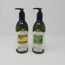 Set Of 2 Avalon Organics 12 Oz Hand & Body Lotion, Lemon / Aloe Unscented