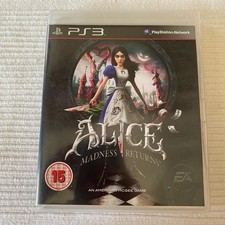 PS3 ALICE MADNESS RETURNS   Completo DISCO A SPECCHIO PlayStation3 PAL UK (Ita)